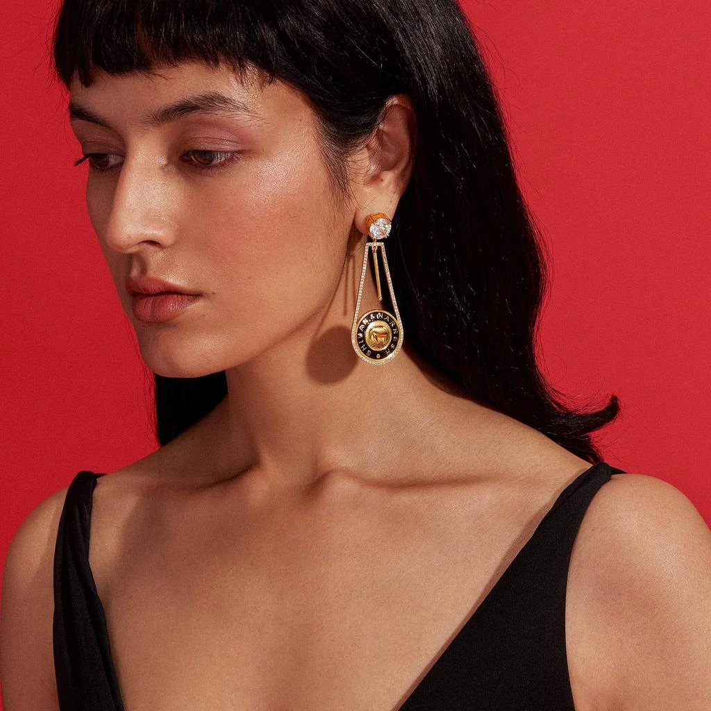 Aulerth x Shivan & Narresh Aulerth x Shivan & Narresh Numisma Pendulum Earrings 3