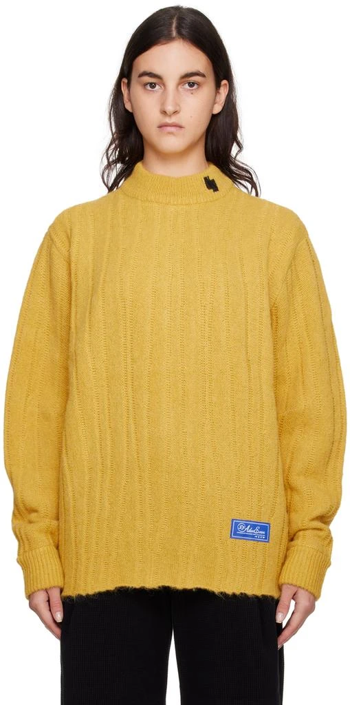 ADER error Yellow Reversible Fluic Sweater 1