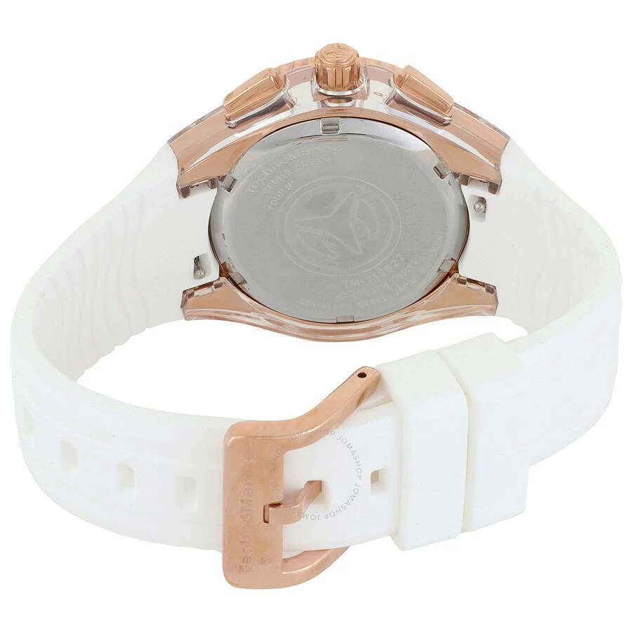 TechnoMarine Cruise GMT Quartz Crystal White Dial Ladies Watch TM-119022 3