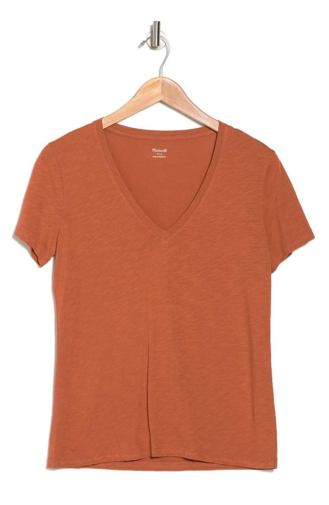 Madewell V-Neck Short Sleeve T-Shirt 3
