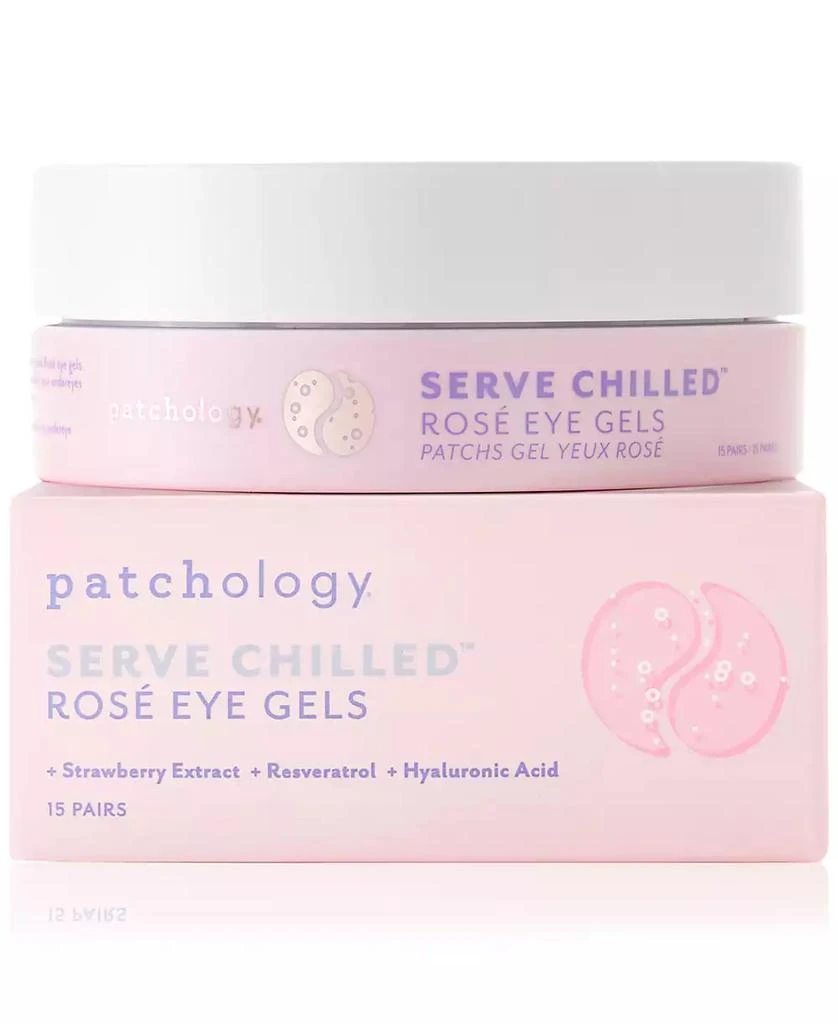 Patchology Serve Chilled Rosé Eye Gels, 15 pairs 4