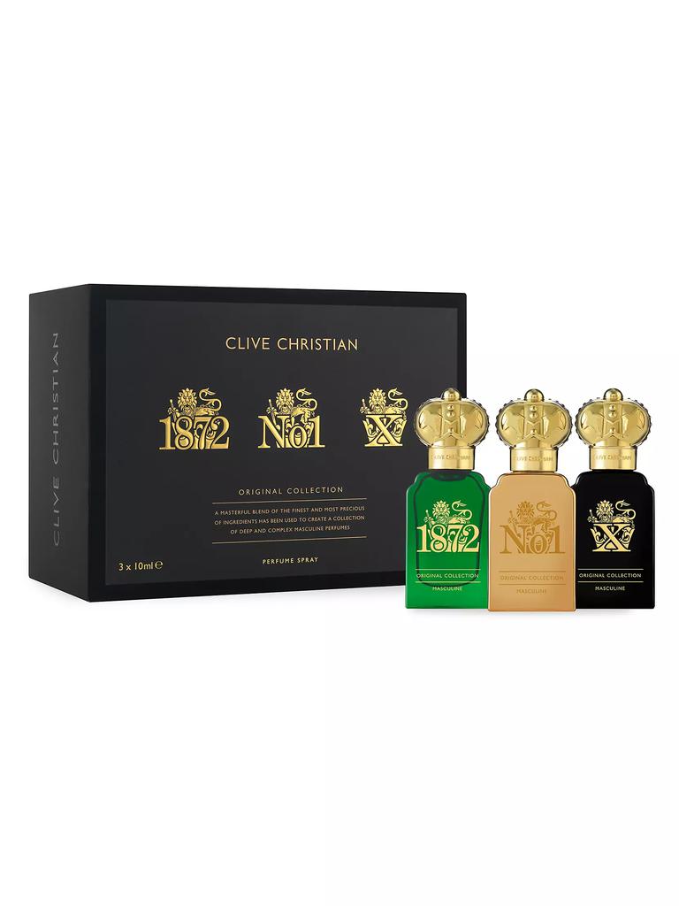 Clive Christian Original Masculine 3-Piece Travel Eau de Parfum Set