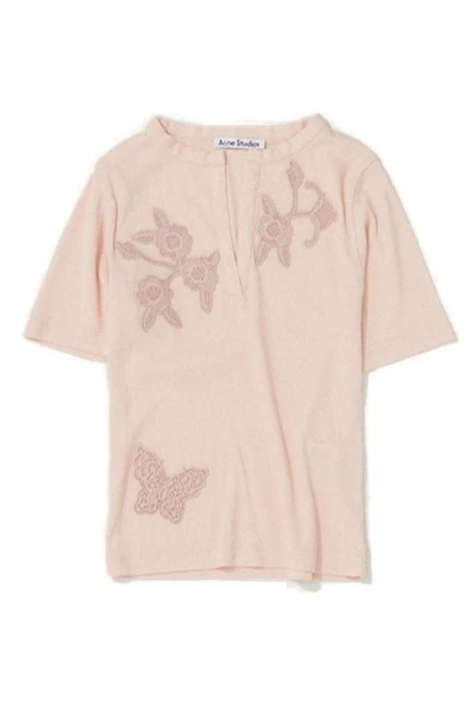 Acne Studios Acne Studios Cropped Shrunken T-Shirt 1