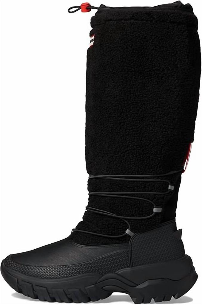 Hunter Hunter - Women's Wanderer Tall Sherpa Snow Boots