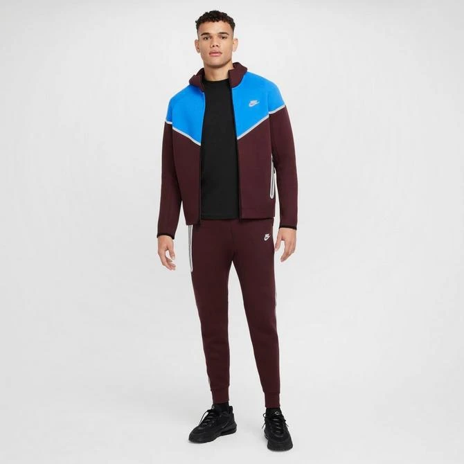 NIKE Men's Nike Sportswear Tech Fleece Reflective Full-Zip Hoodie 2