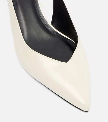 Isabel Marant Padim 50 patent leather slingback pumps 5