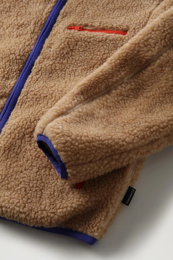 Woolrich Reversible Curly Fleece in Sherpa and Taslan nylon - Men - Beige 3