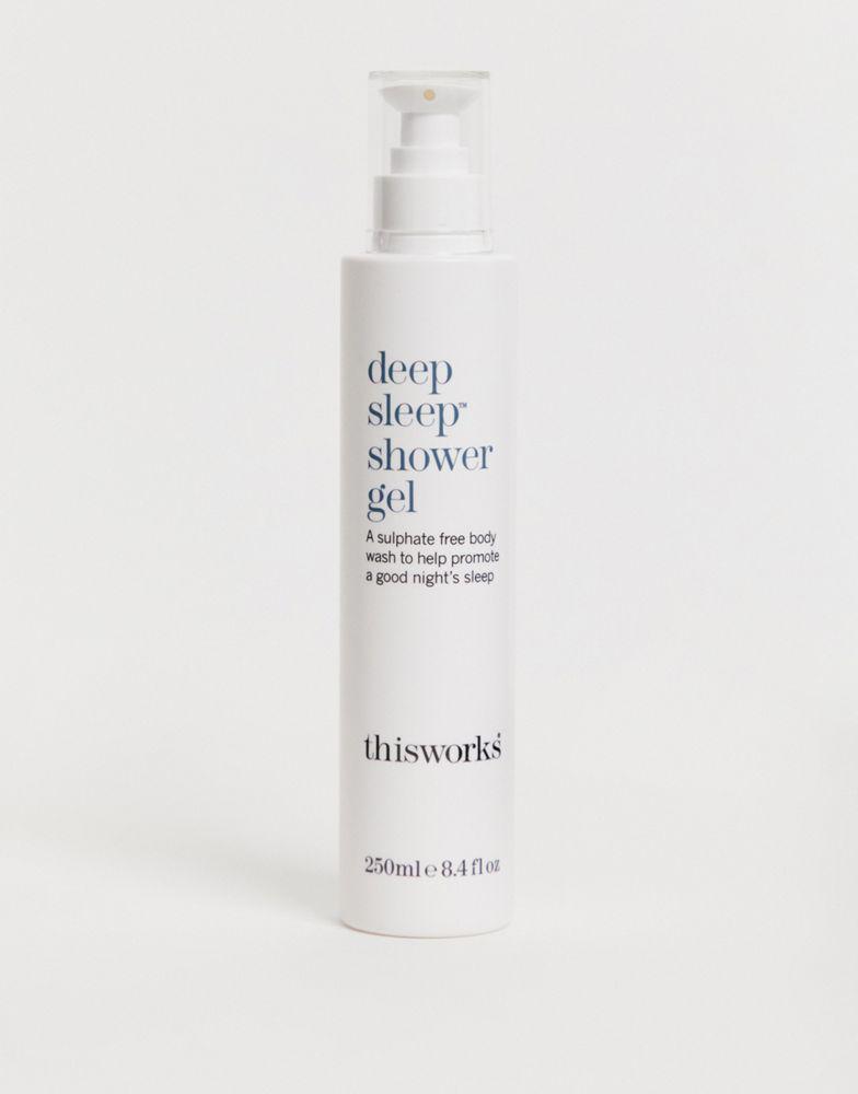 this works This Works deep sleep shower gel 250ml