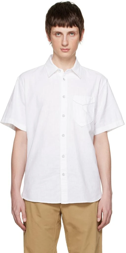 Rag & Bone White Arrow Shirt 1