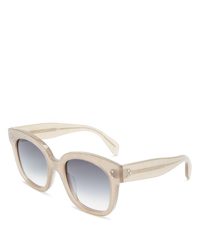 CELINE Bold 3 Dots Cat Eye Sunglasses, 54mm
