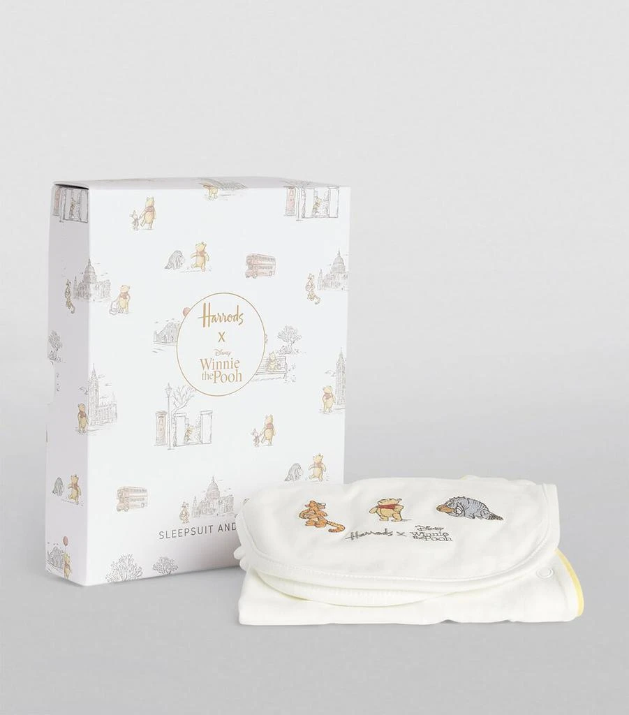 Harrods x Winnie The Pooh All-In-One and Bib Set 3