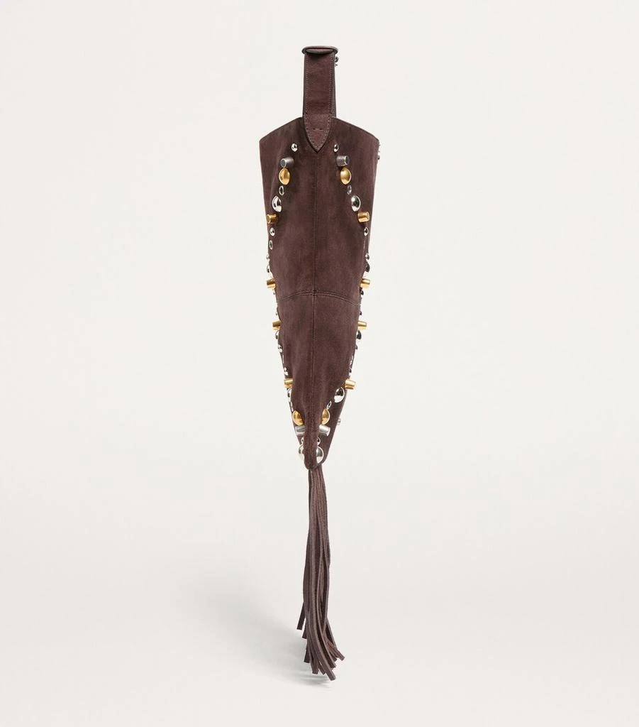 Valentino Suede Nellcote Cross-Body Bag 4