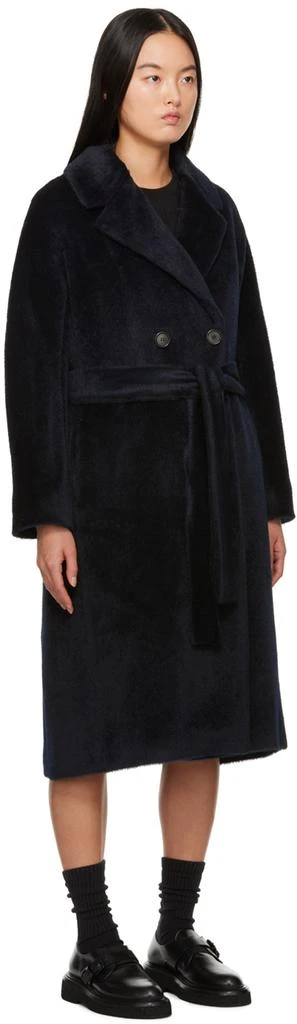 Max Mara Navy Zaire Coat 2
