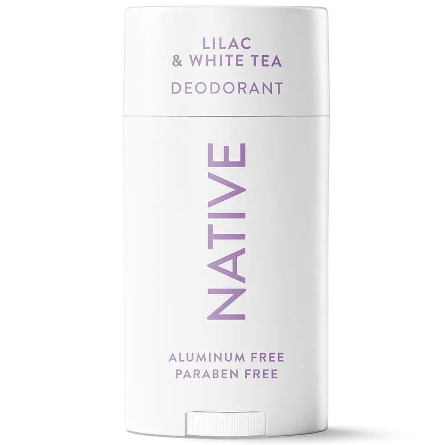 Native Aluminum Free Deodorant, 72 Hour Solid Stick Lilac & White Tea