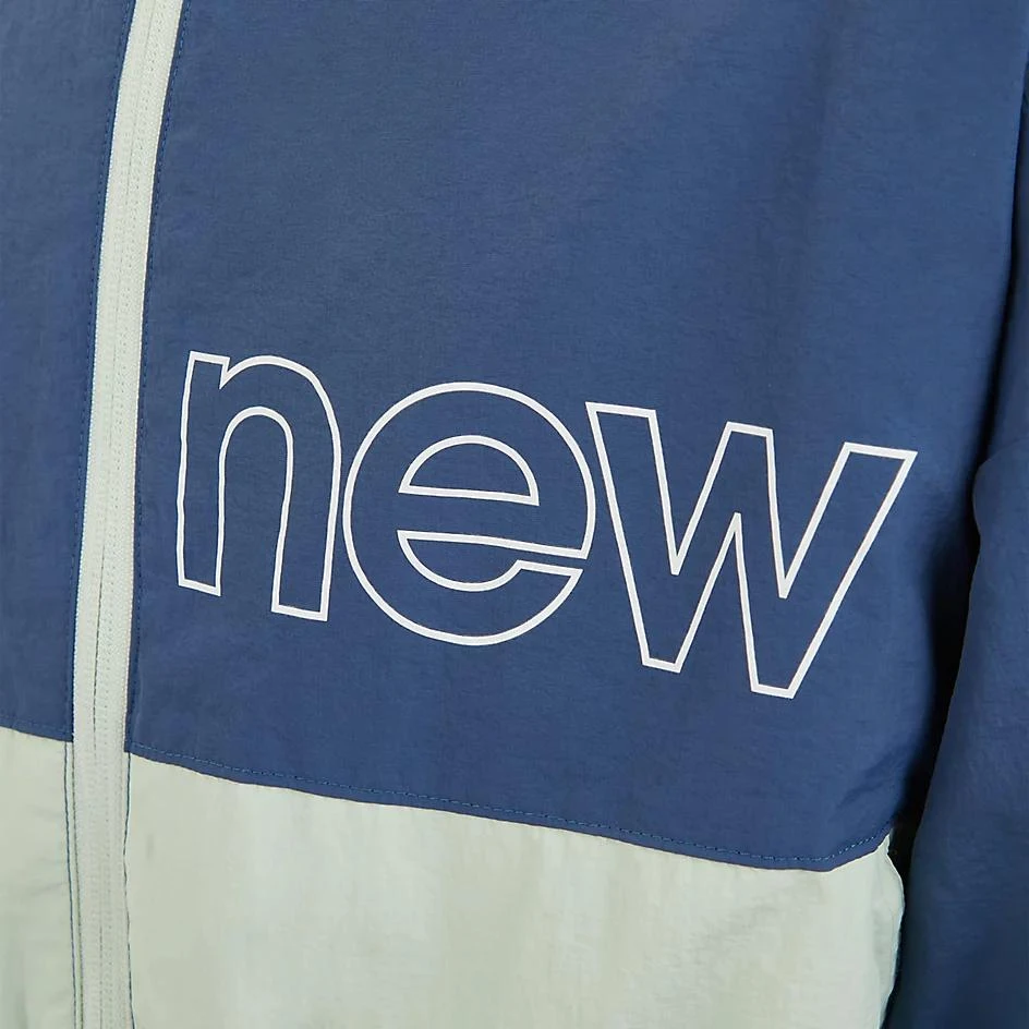 New Balance Athletics Woven Mesh Lined Wind Cheater Jacket 7