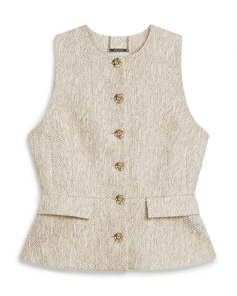 Ted Baker London Vulpaw Boucle Waistcoat 6