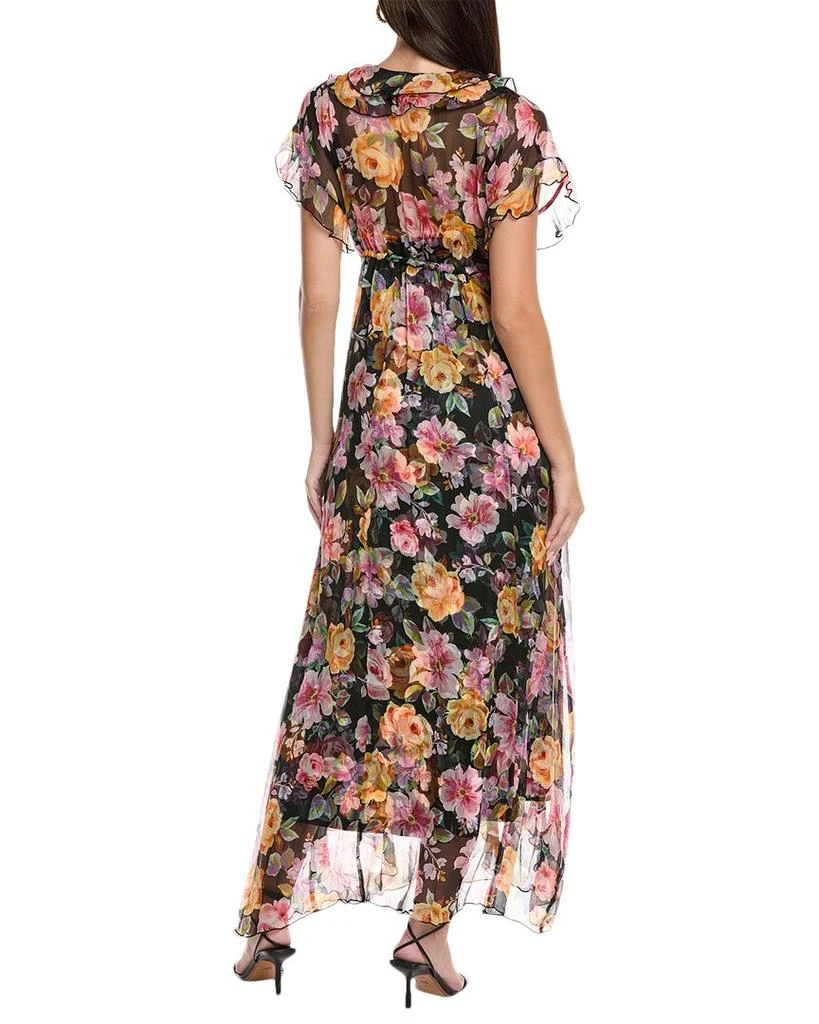 knee length dresses for ladies Johnny Was Eva Maxi Dress – Colorful Printed V-Neck Sleeveless Dress —  AfterRetail main image 1