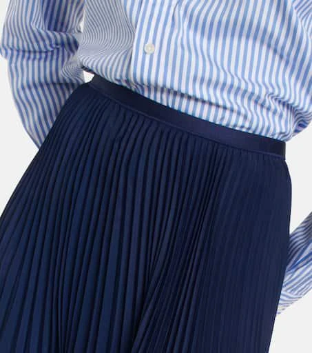 Ralph Lauren Pleated georgette midi skirt 4