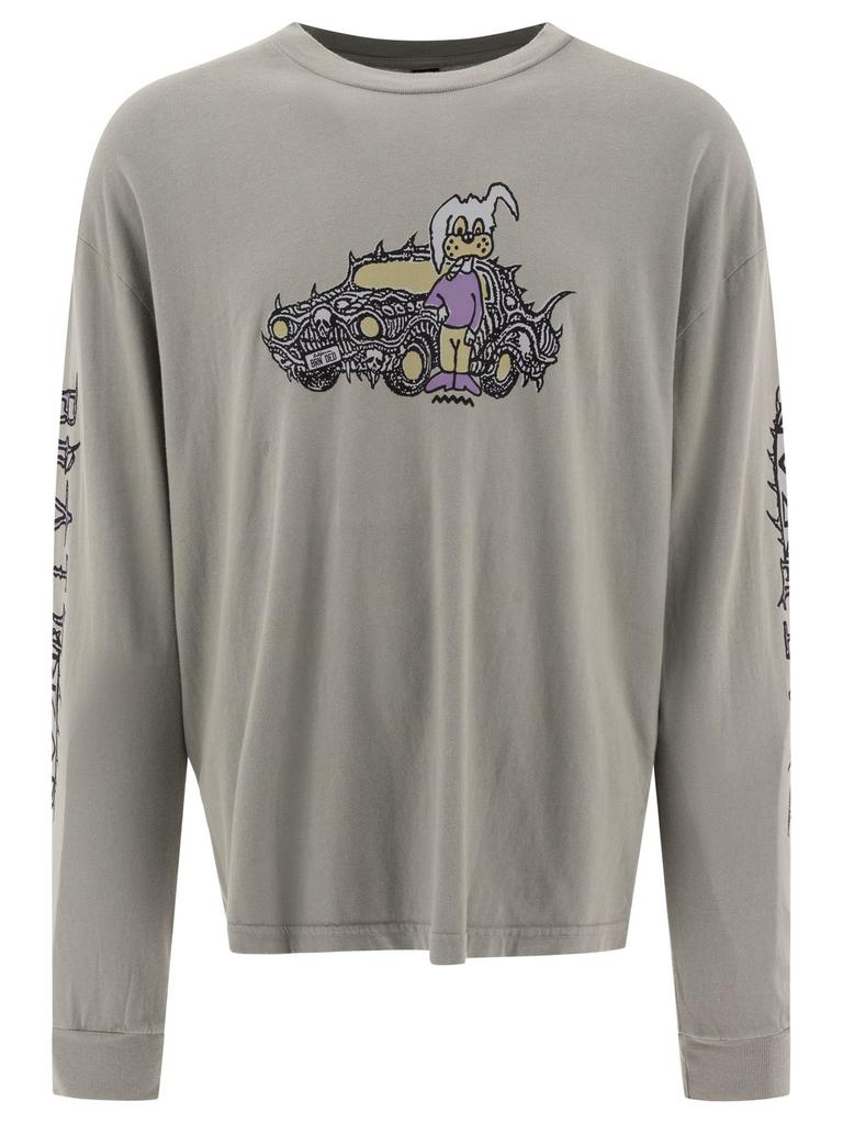 Brain Dead Brain Dead Graphic Knit Top