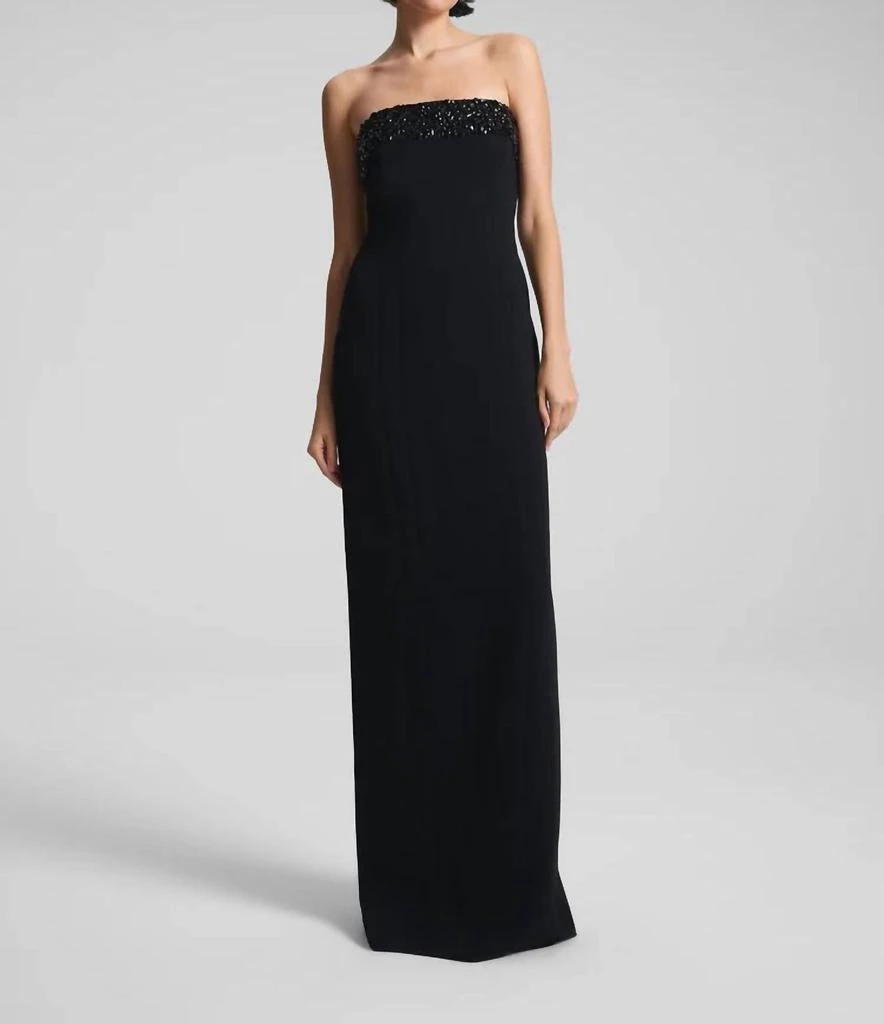 Shop Elizabeth Strapless Embellished Gown In Black/jet on Sale at  BeyondStyle  Get 68% Off Elizabeth Strapless Embellished Gown In Black/jet  with Limited-Time Flash Deals, Exclusive Discounts, and Special Offers.  Enjoy Unbeatable