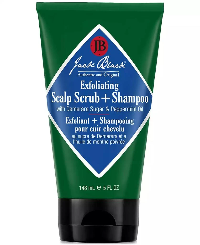Jack Black Exfoliating Scalp Scrub + Shampoo, 5 oz. 1