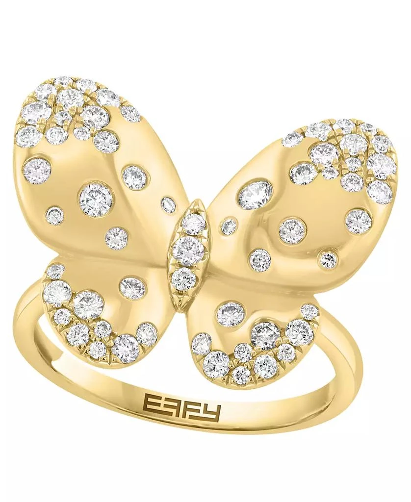 Effy Diamond (5/8 ct. t.w.) Ring in 14k Yellow Gold