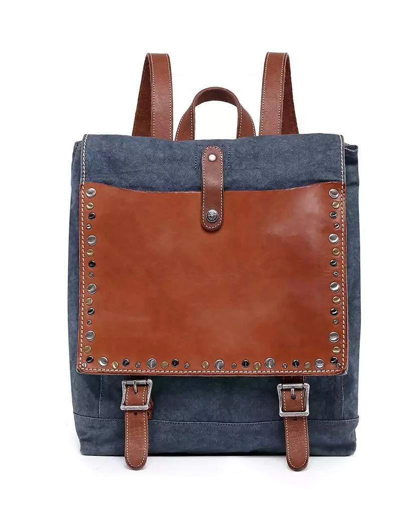 OLD TREND Women's Cotton Canvas Knox Tie-dyed Backpack 1