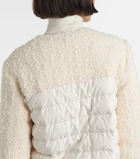 Moncler Dauphin tweed down jacket 6