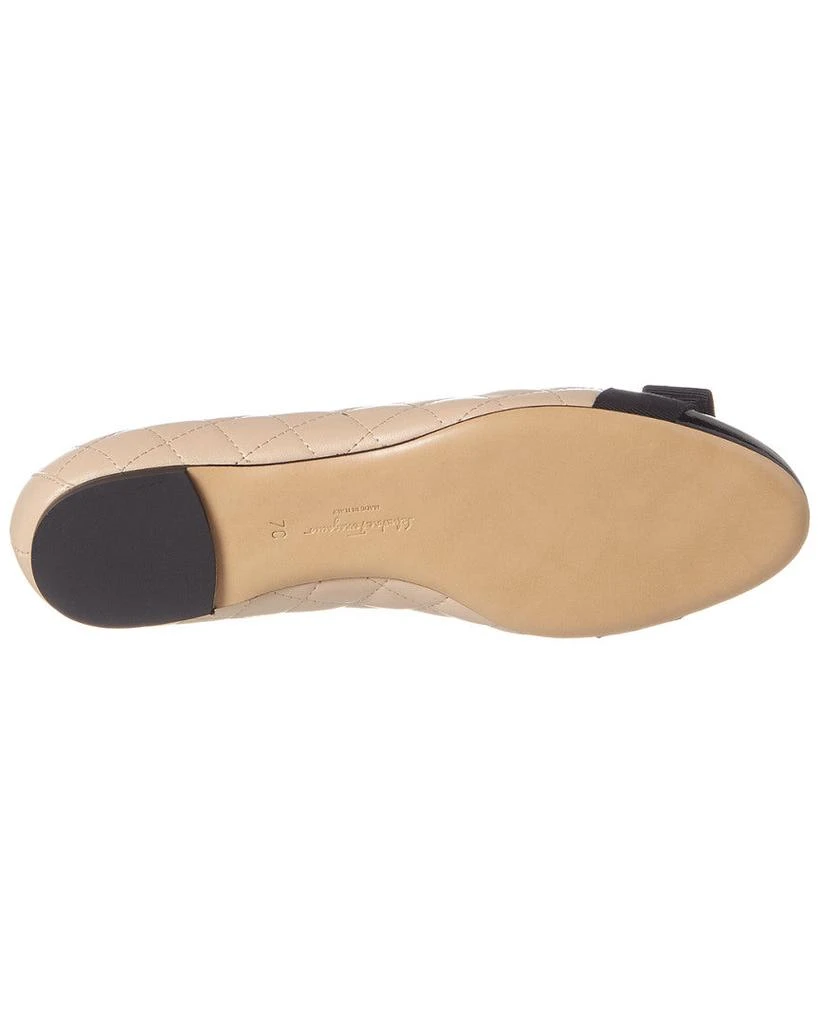 Salvatore Ferragamo Varina Quilted Leather Ballet Flat 4