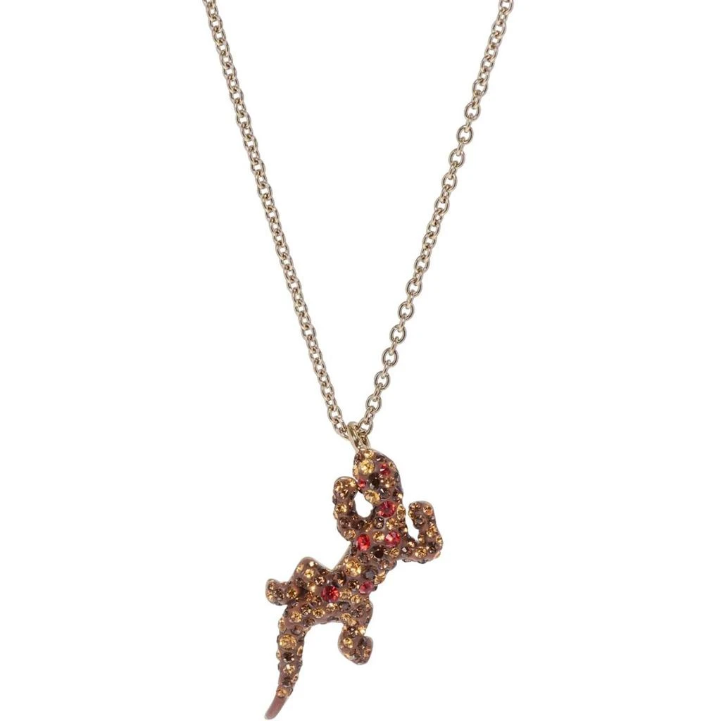 Swarovski Swarovski Women's Necklace - Lizard Rose Gold Plated Rainbow Crystal Pendant | 5546230 1