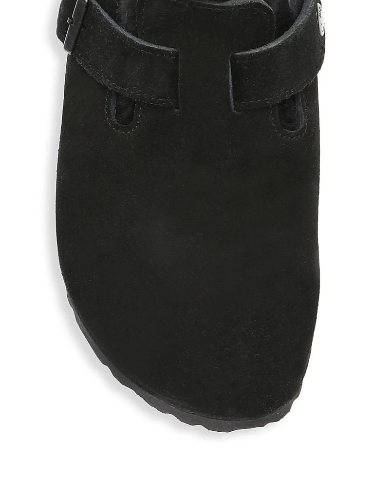 Birkenstock Boston Shearling-Lined Suede Clogs 4