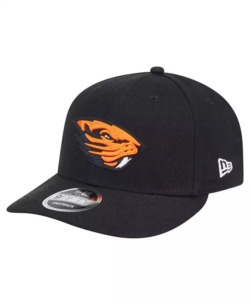 New Era Men's Black Oregon State Beavers Low Profile 9FIFTY Snapback Hat 1