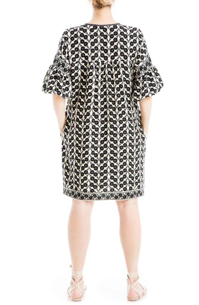 Max Studio Floral Puff Sleeve Shift Dress 2