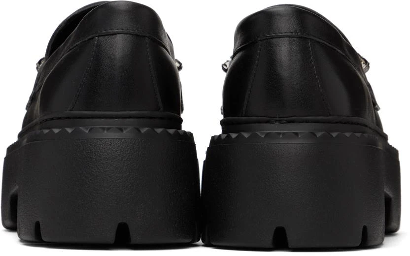 Jimmy Choo Black Bryer Flat Loafers 2