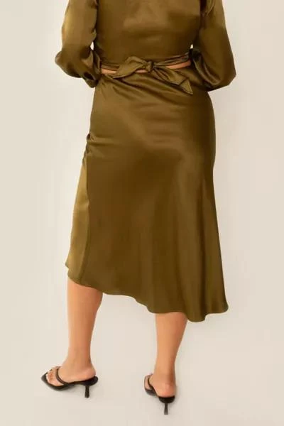 Whimsy and Row Whimsy + Row Donna Tencel Midi Skirt 4