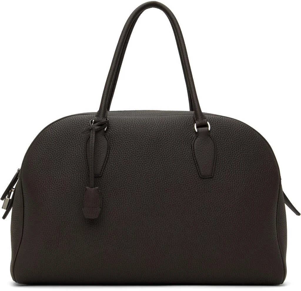 The Row Brown Leather India 15.75 Bag 1