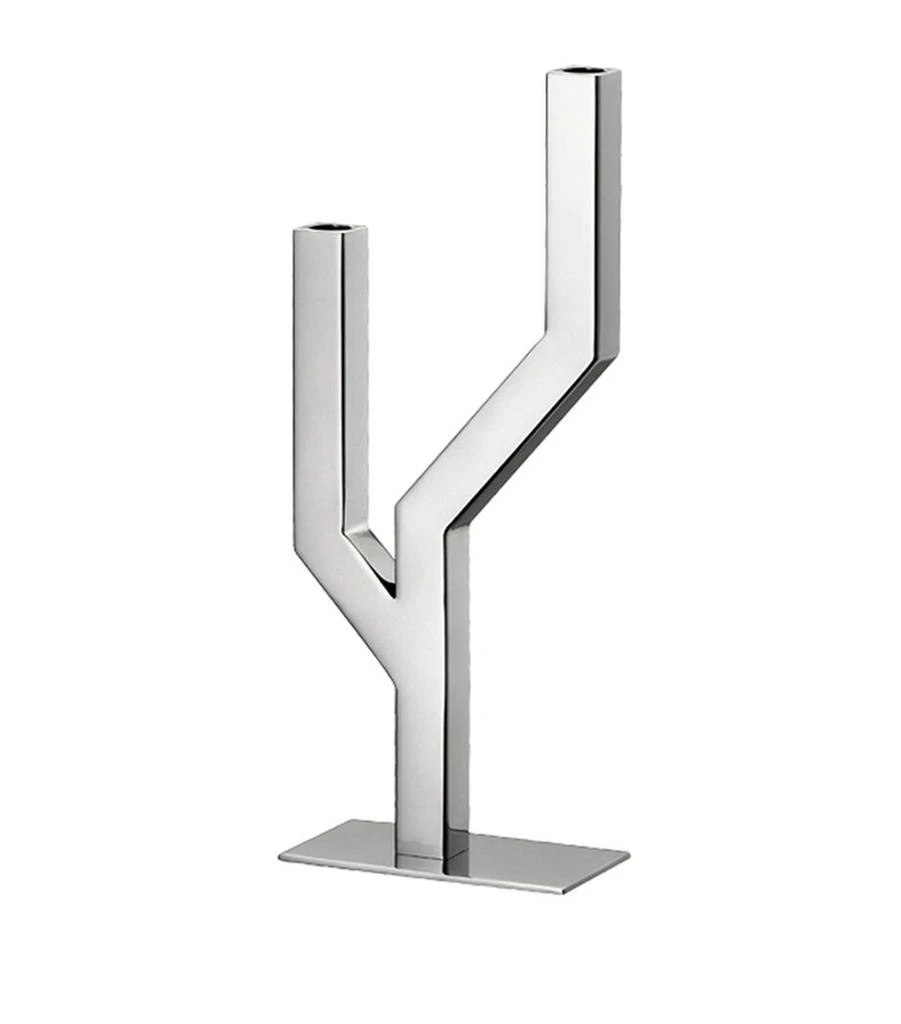 Christofle Arborescence Stainless Steel Candelabra 1