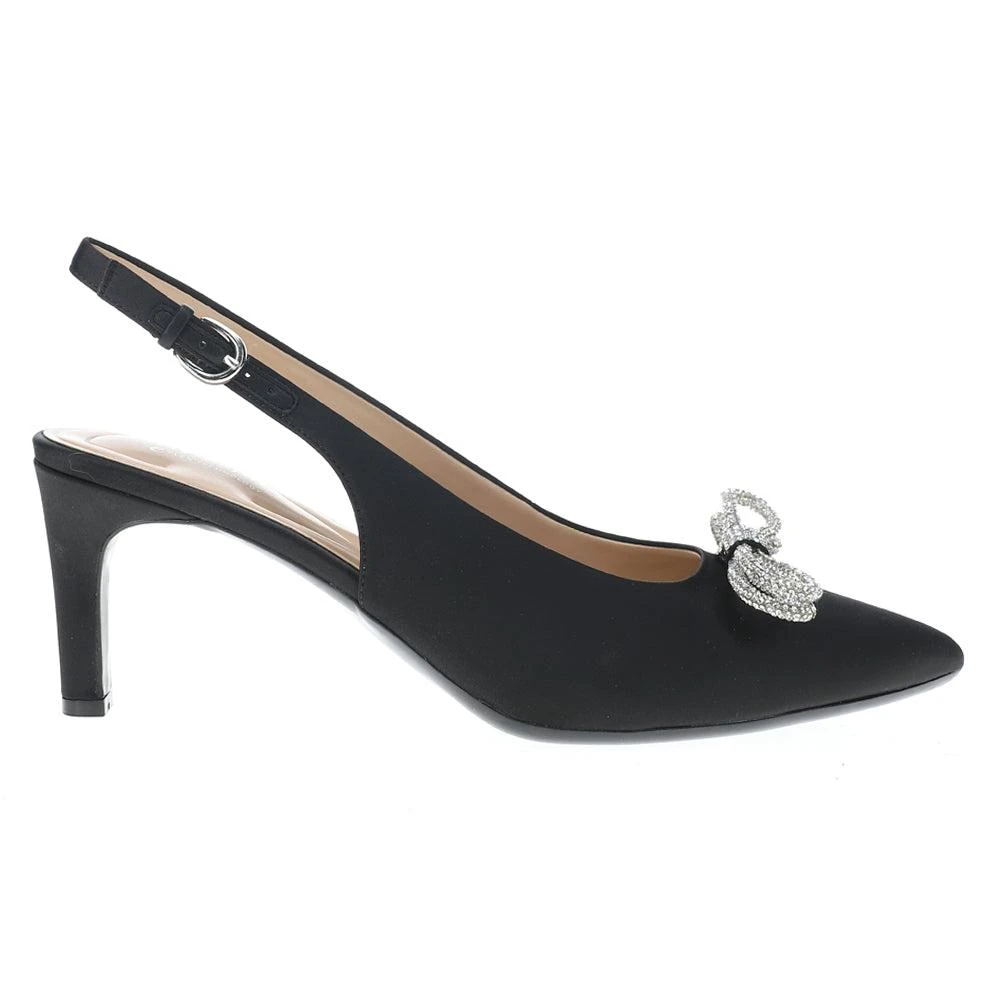 Easy Spirit Roxanne Rhinestone Pointed Toe Slingback Pumps 1
