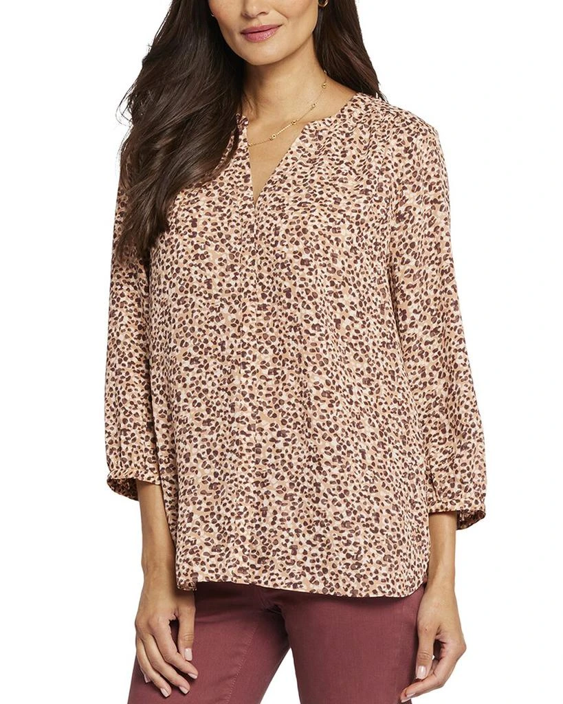 NYDJ Pintuck Blouse 1