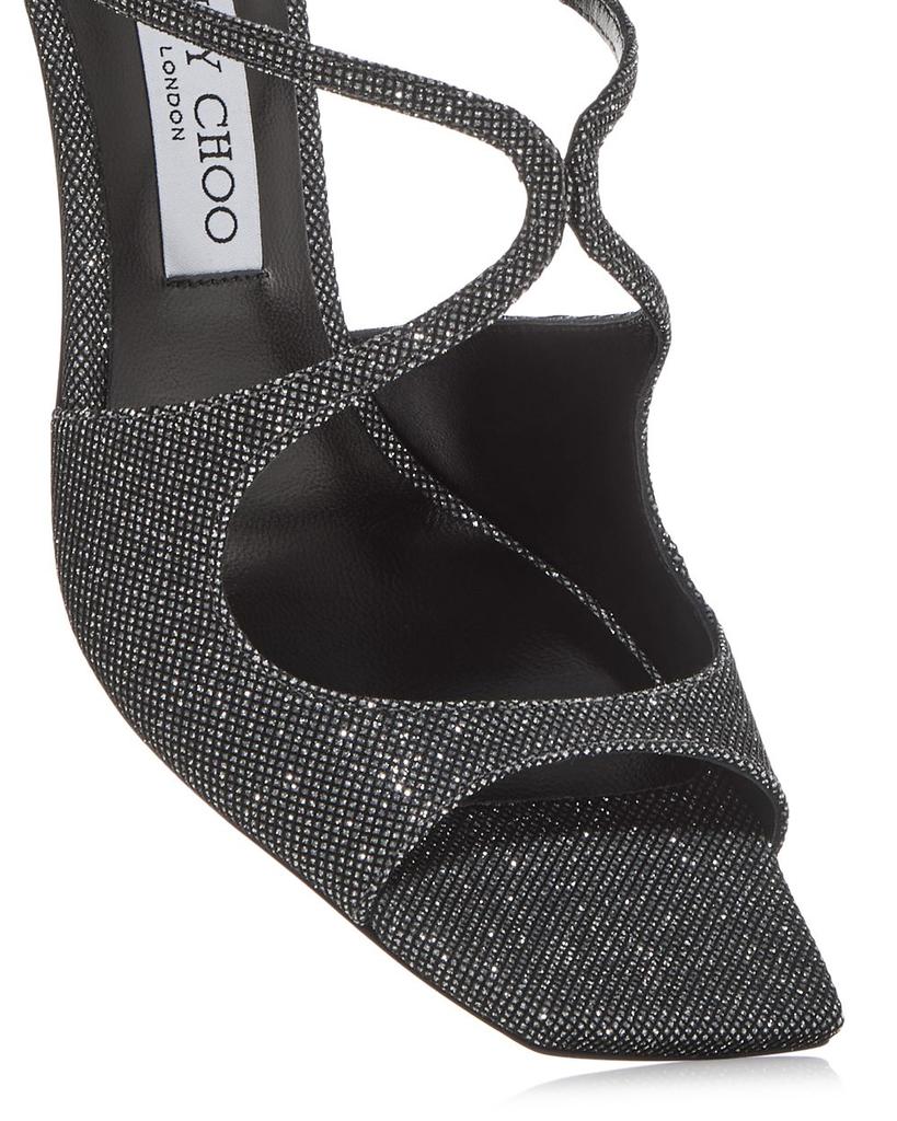 JIMMY CHOO ANISE 75 SANDALS サンダル Black Patent Leather Mules | ANISE 75 | Spring/Summer 2023