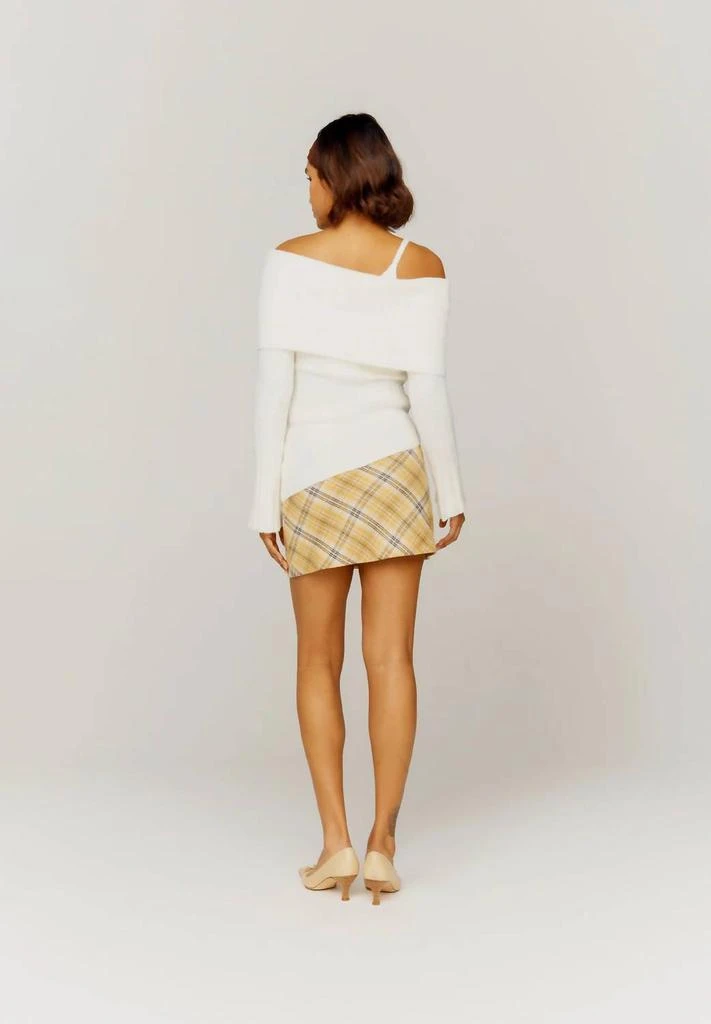 House Of Sunny House Of Sunny - Chunky Off The Shoulder Rib Knit Top 3