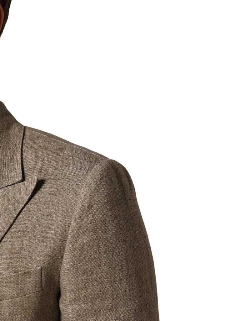 Dolce 
Gabbana Linen Double Breasted 2 Piece Men Men
s Suit (Pre-Owned) 4