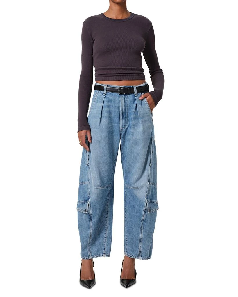 Citizens of Humanity Flight High Rise Barrel Jeans in Zenith 8