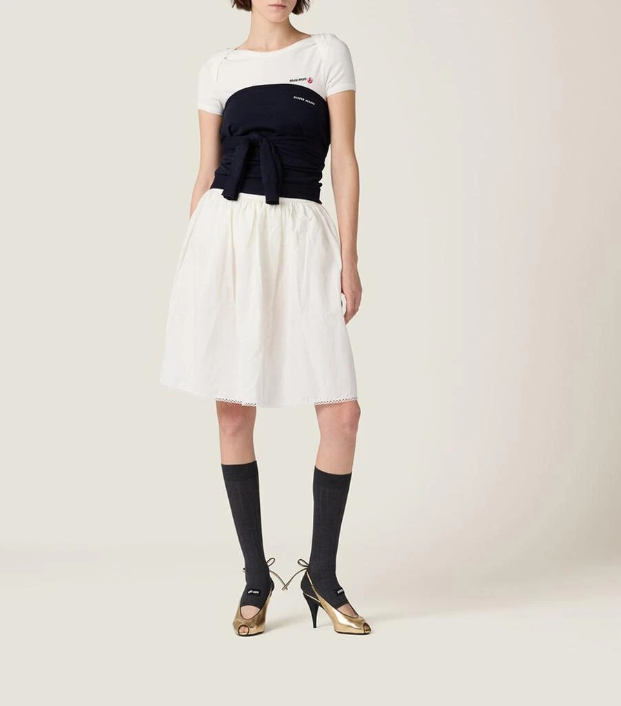 Miu Miu x Petit Bateau Slim Logo Bodysuit 2