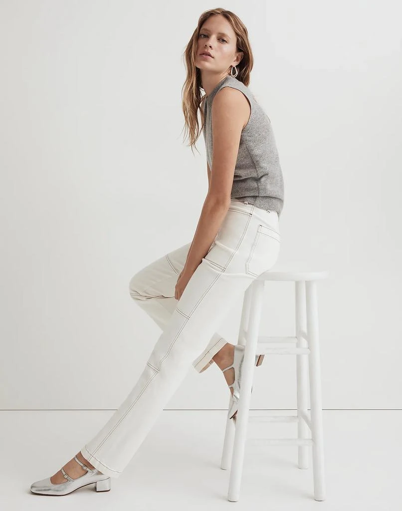 Madewell The '90s Straight Utility Jean 3