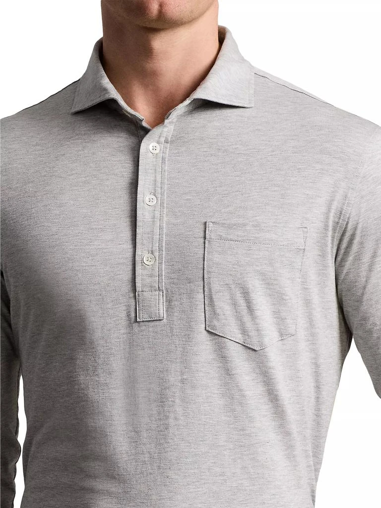 Ralph Lauren Lisle Cotton Long-Sleeve Polo Shirt 5