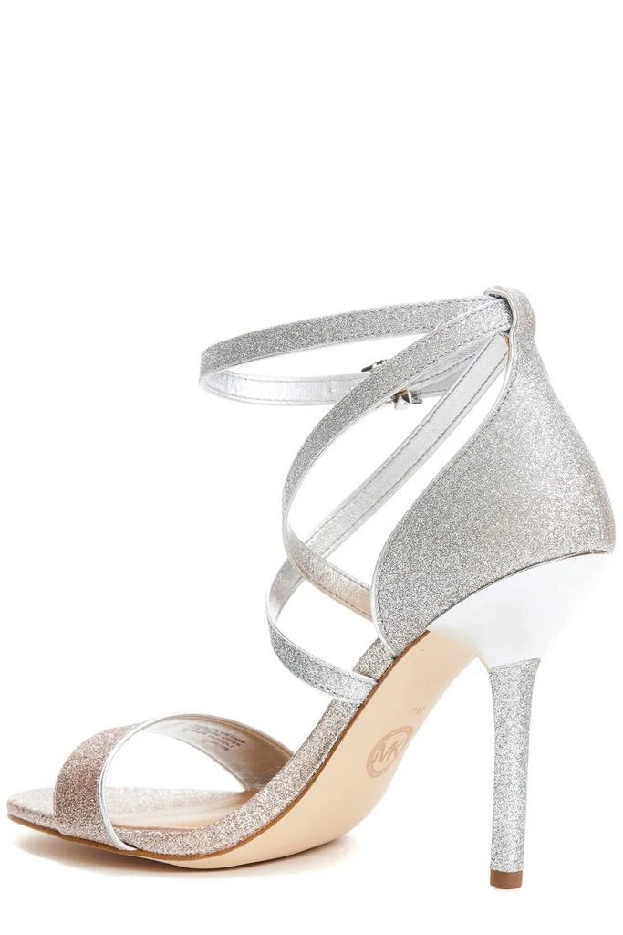 Michael Kors Michael Michael Kors Astrid Crossover Strap Glitter Sandals 3