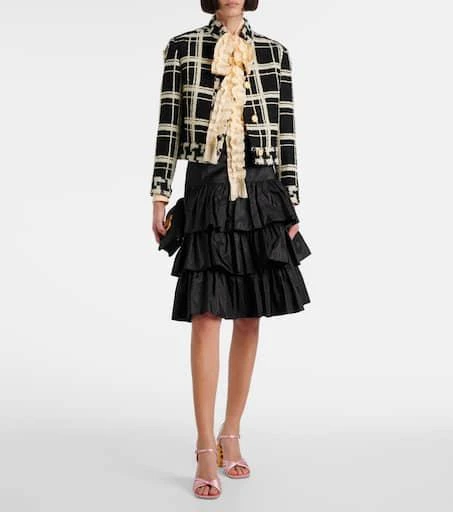 Valentino Preshoes 90 embellished satin sandals 3