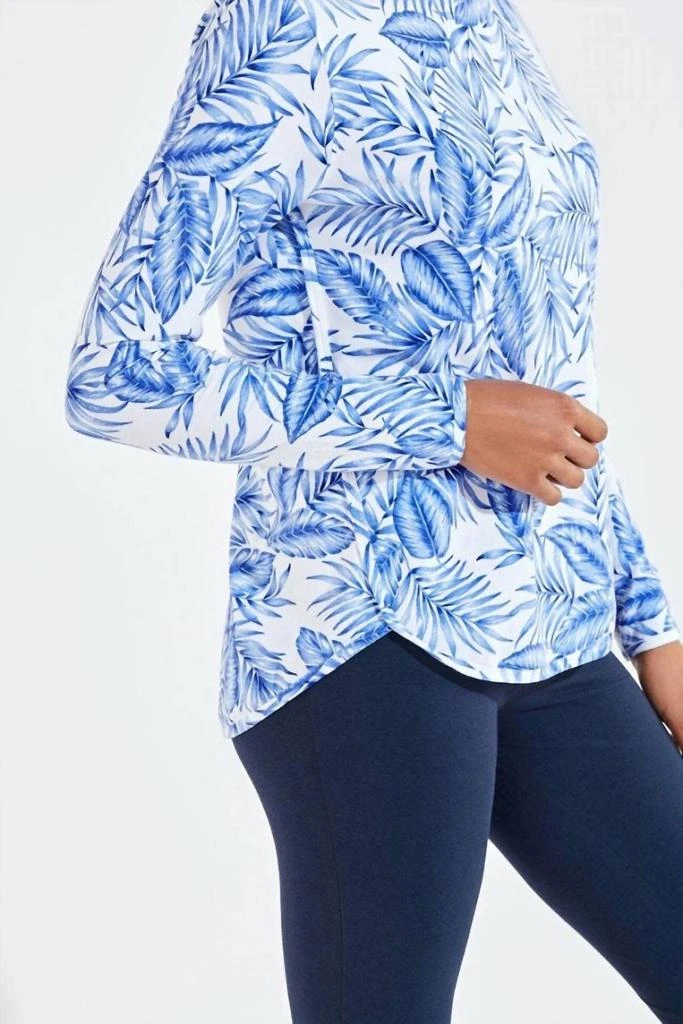 Coolibar Heyday Shirt In Ohana Palm 4