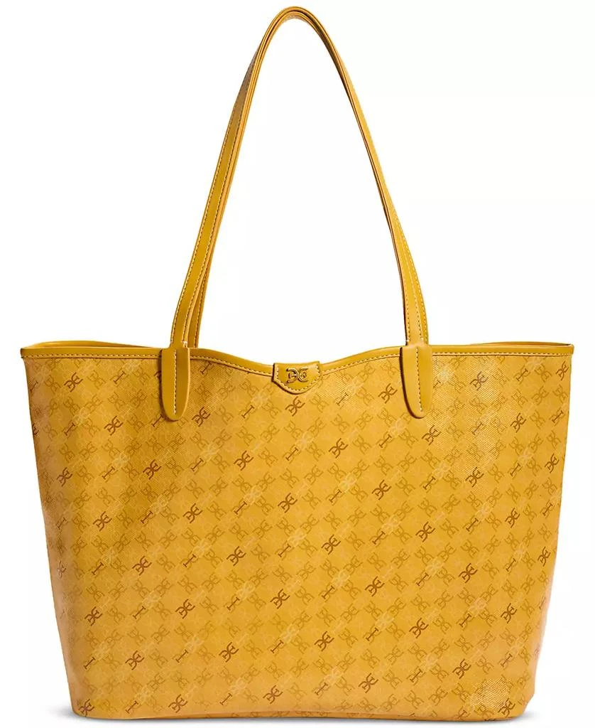 Sam Edelman Harper Large Monogram Black Shopper 1